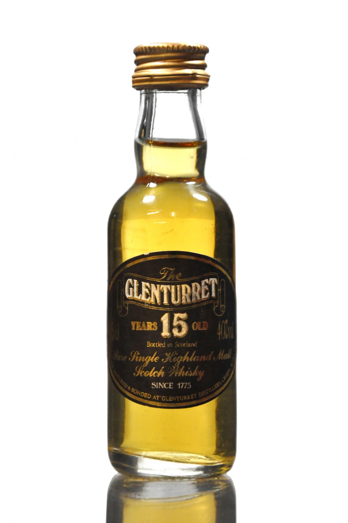 Glenturret 15 Year Old Miniature