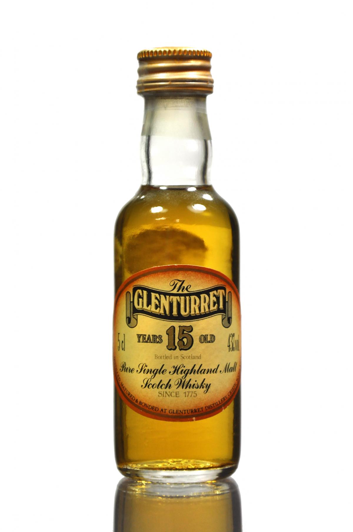 Glenturret 15 Year Old Miniature