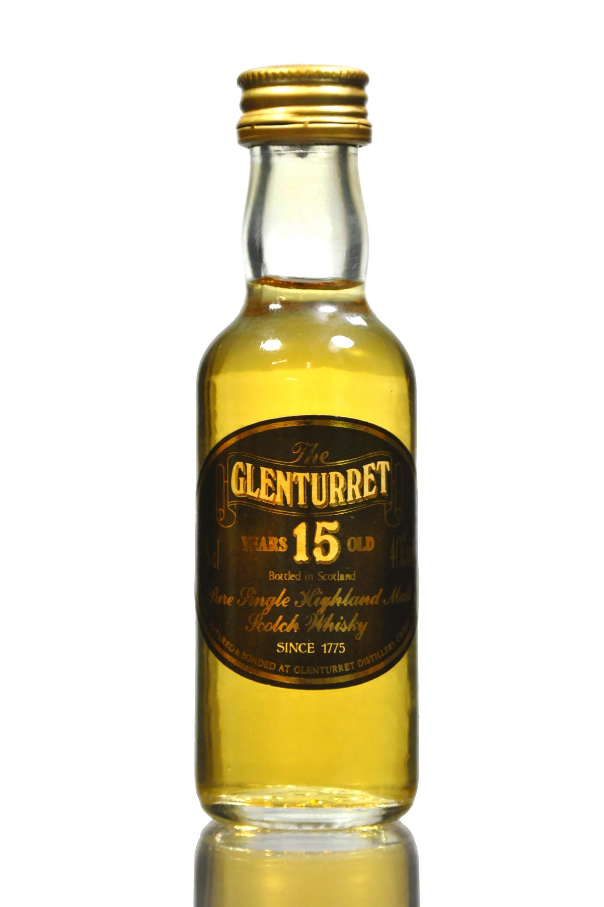 Glenturret 15 Year Old Miniature