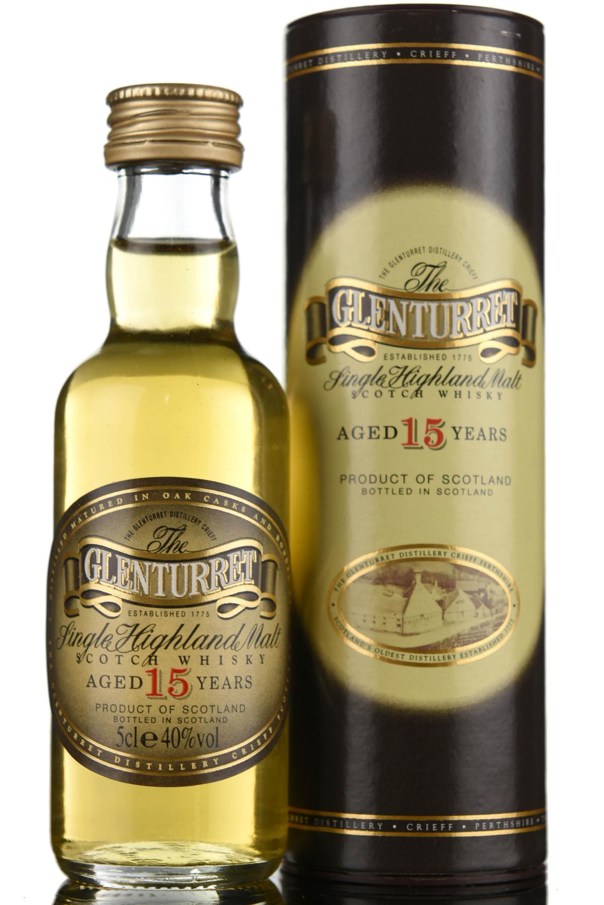 Glenturret 15 Year Old Miniature