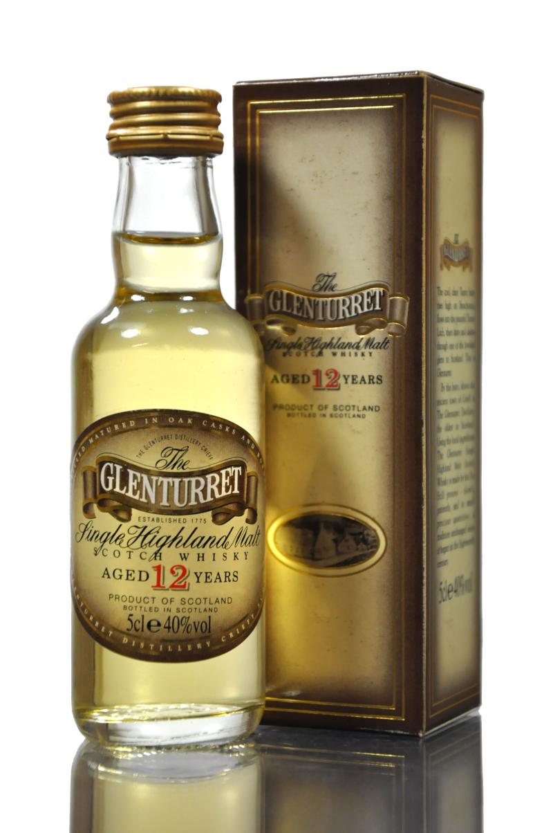 Glenturret 12 Year Old Miniature