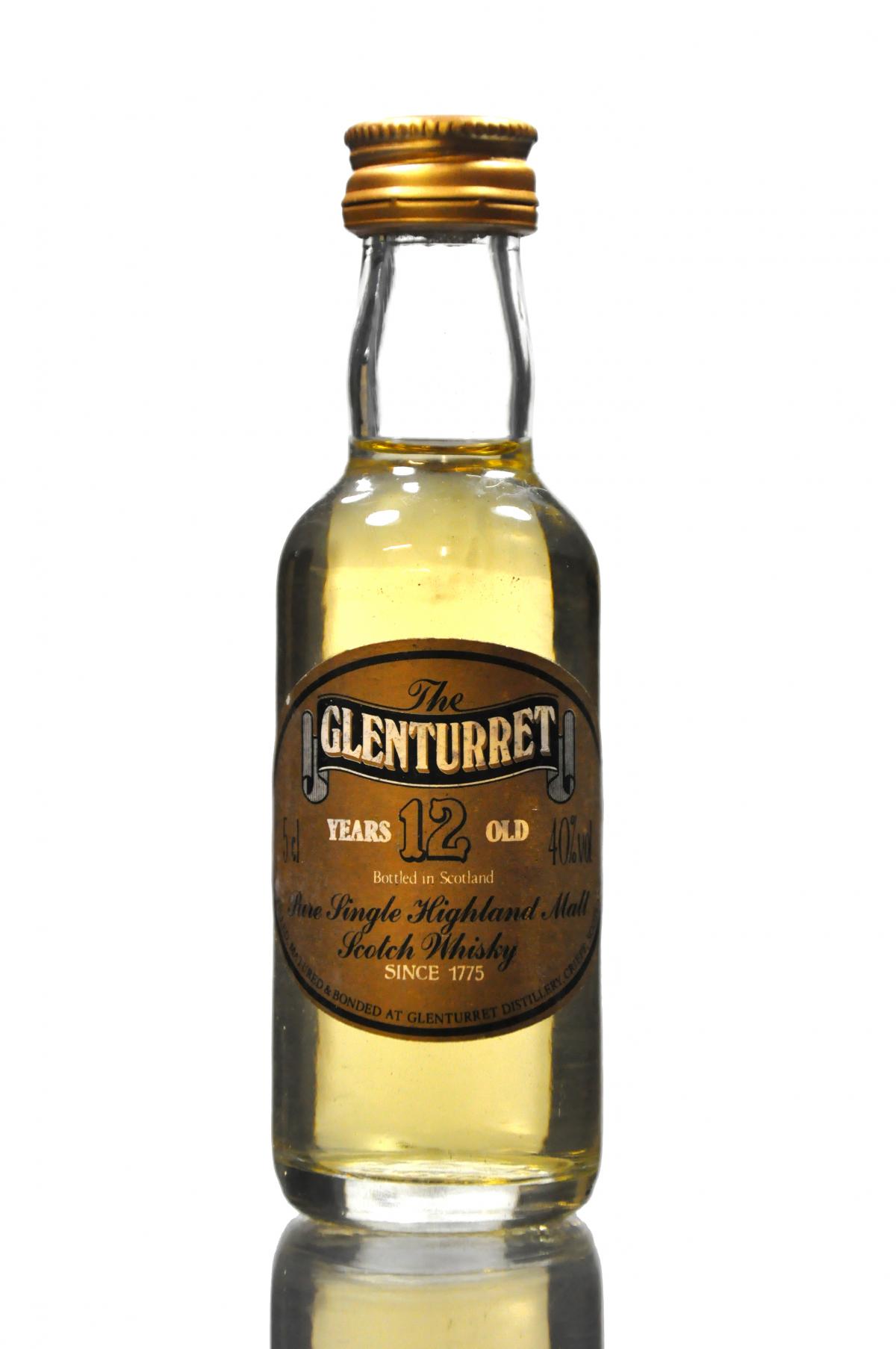 Glenturret 12 Year Old Miniature