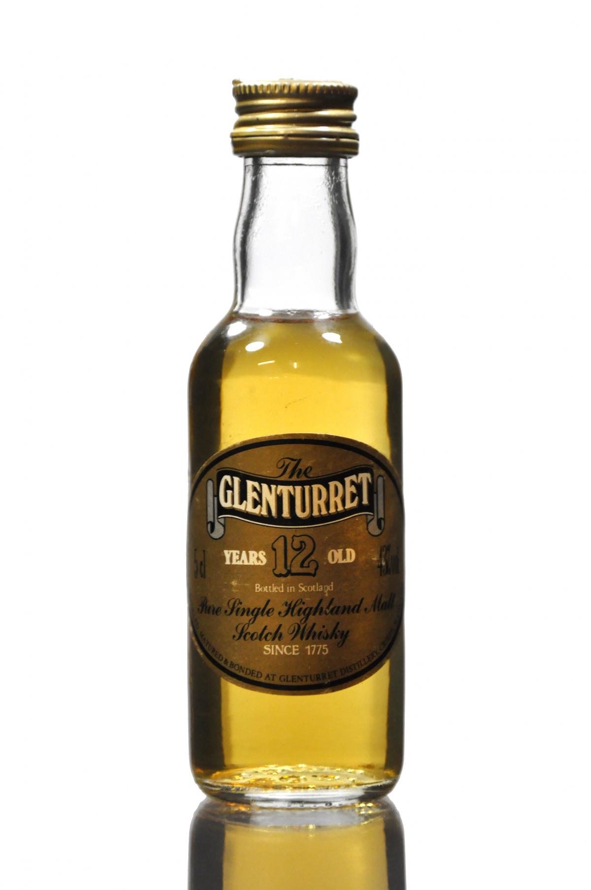 Glenturret 12 Year Old Miniature