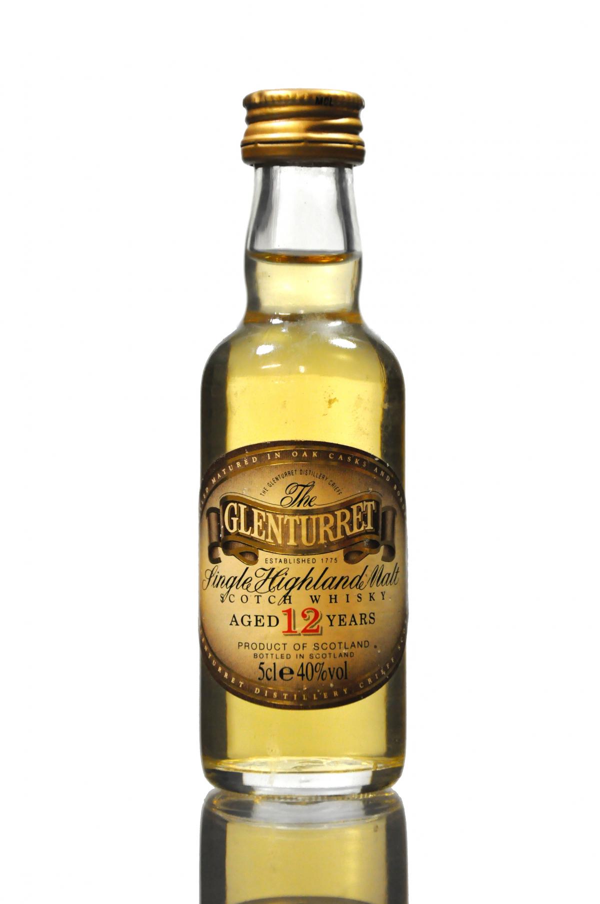 Glenturret 12 Year Old Miniature