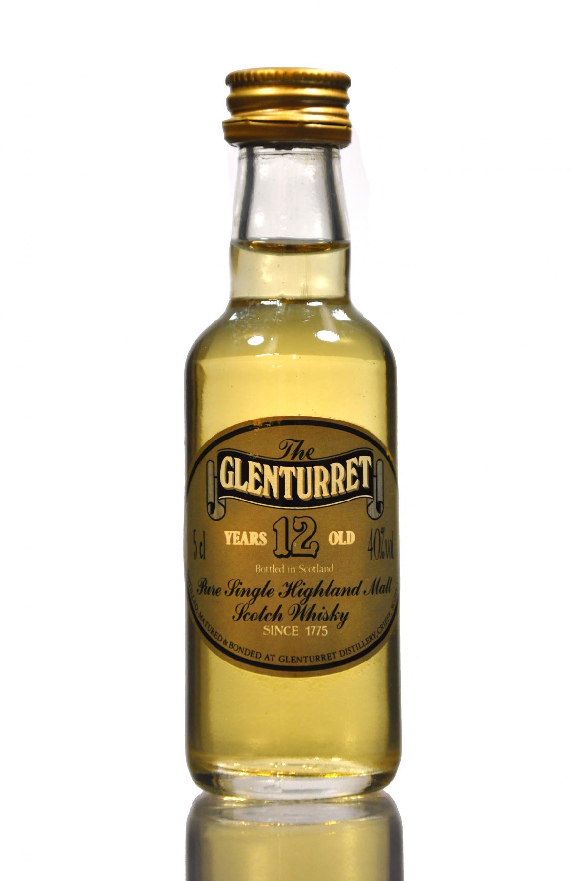 Glenturret 12 Year Old Miniature