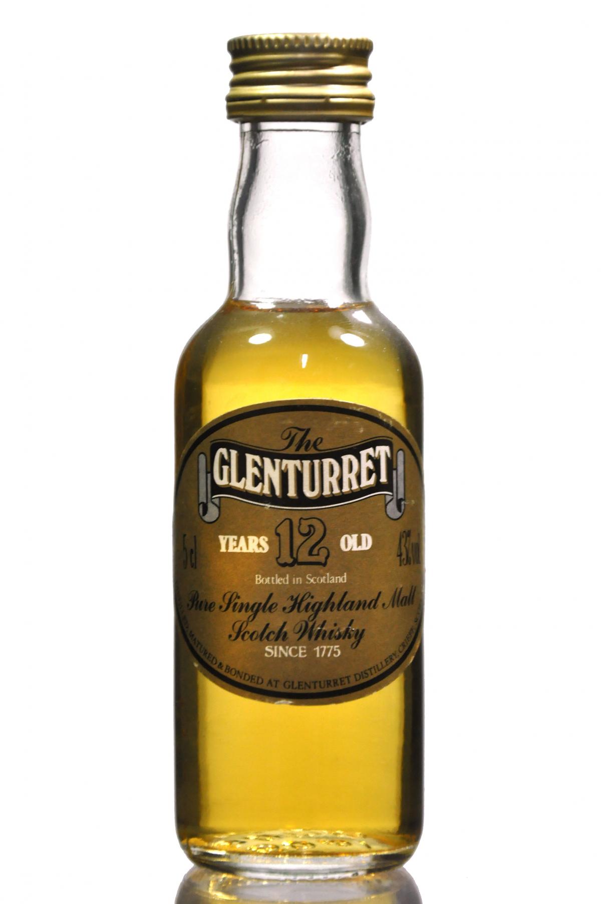 Glenturret 12 Year Old Miniature