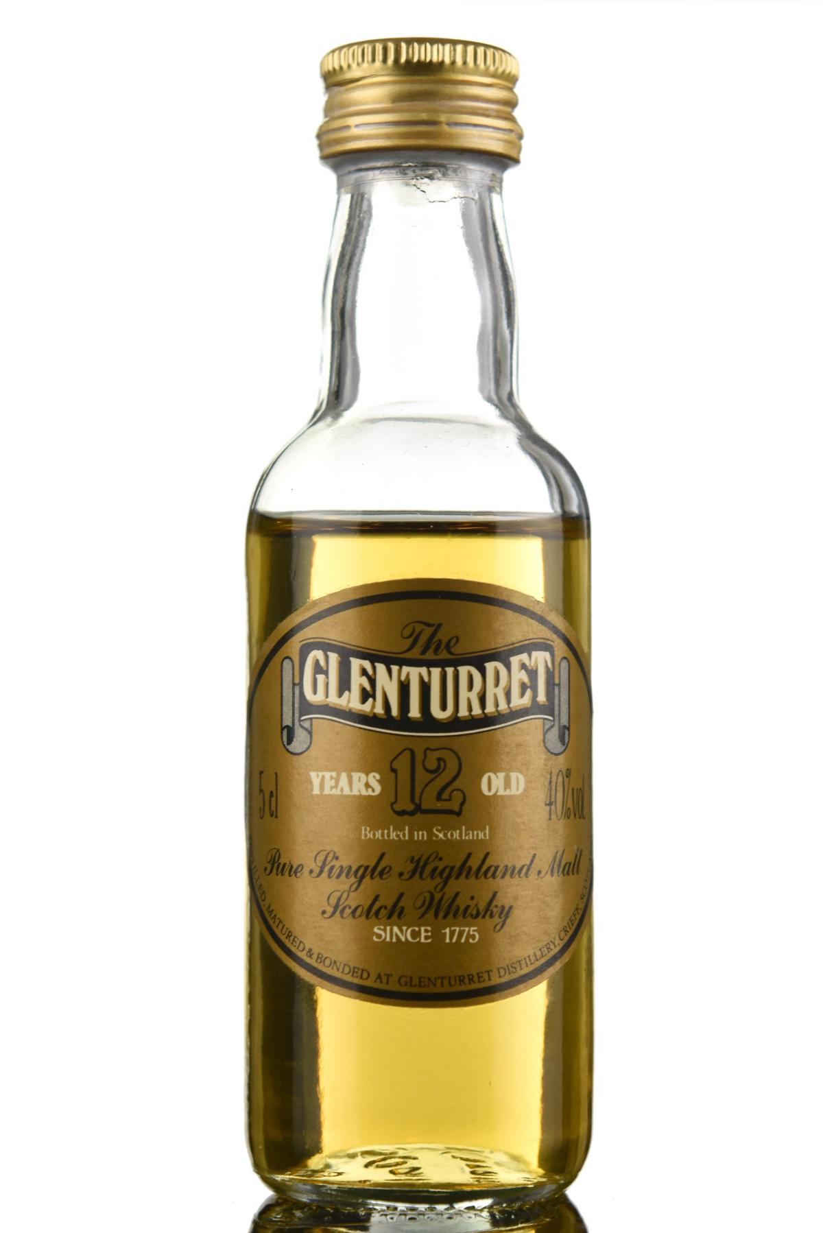 Glenturret 12 Year Old Miniature