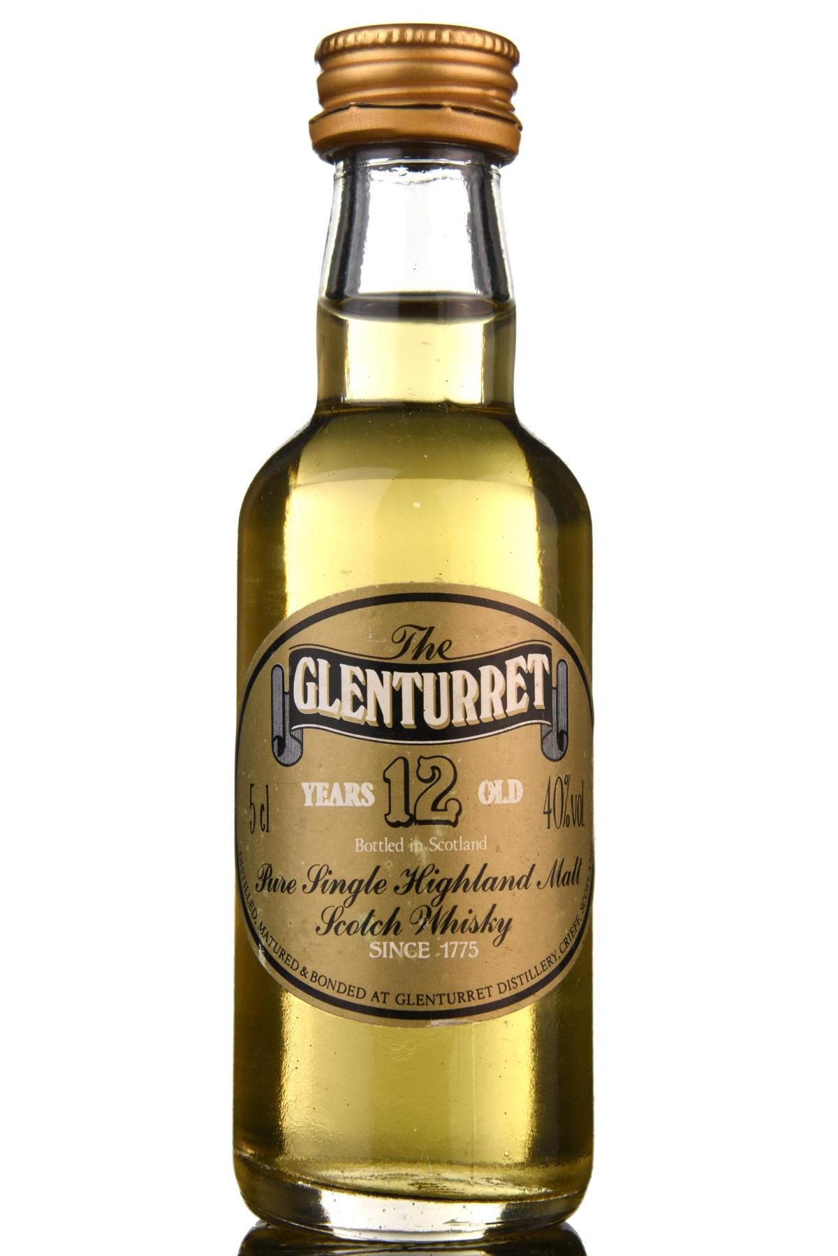 Glenturret 12 Year Old Miniature