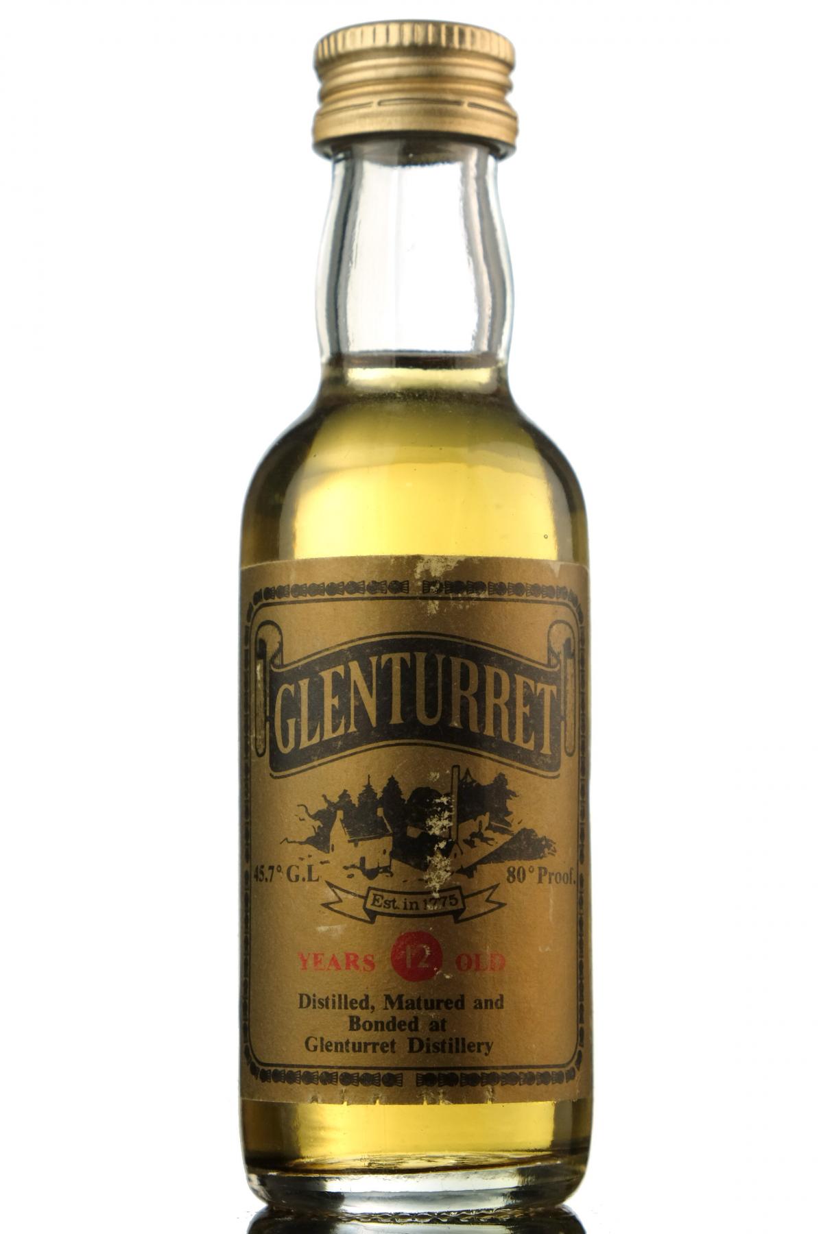 Glenturret 12 Year Old Miniature