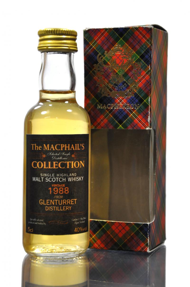 Glenturret 1988 - The MacPhails Collection Miniature
