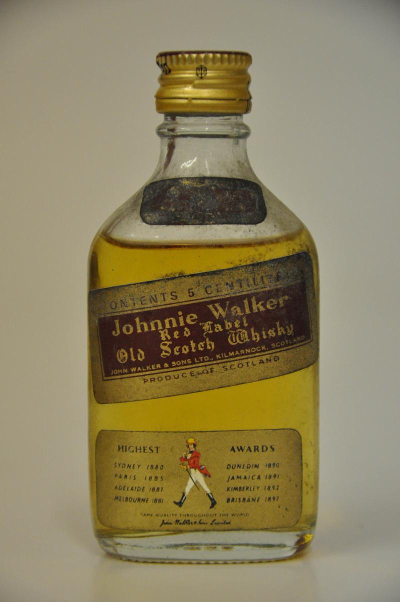 Johnnie Walker Red Label Miniature