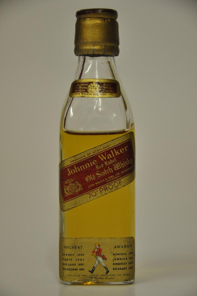 Johnnie Walker Red Label Miniature