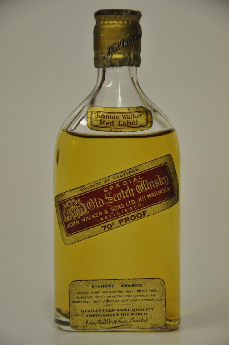 Johnnie Walker Red Label Miniature