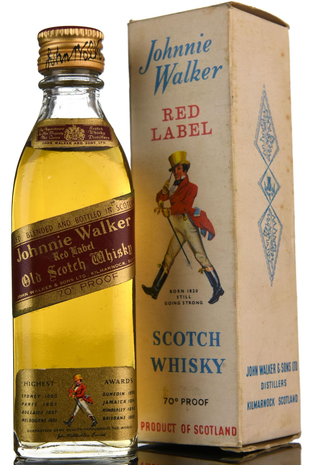 Johnnie Walker Red Label Miniature
