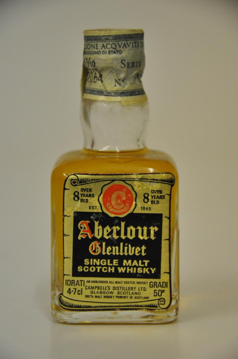 Aberlour-Glenlivet 8 Year Old Miniature