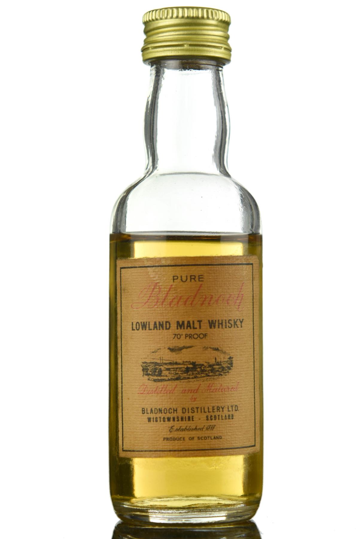 Bladnoch 70 Proof Miniature