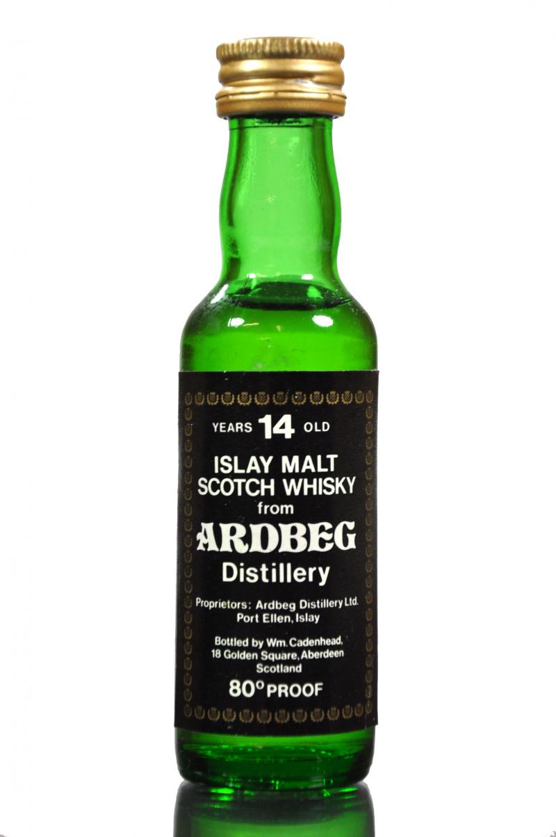 Ardbeg 14 Year Old - Cadenhead Miniature