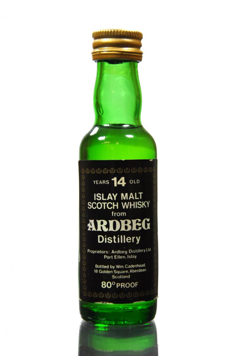 Ardbeg 14 Year Old - Cadenhead Miniature