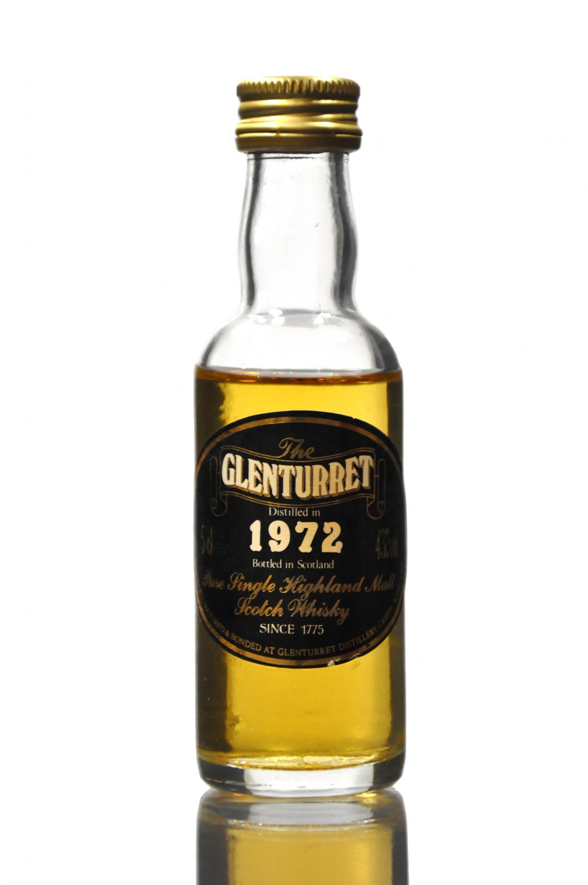 Glenturret 1972 Miniature