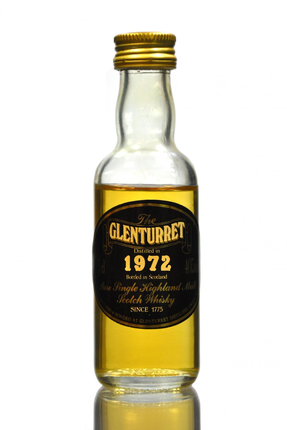Glenturret 1972 Miniature