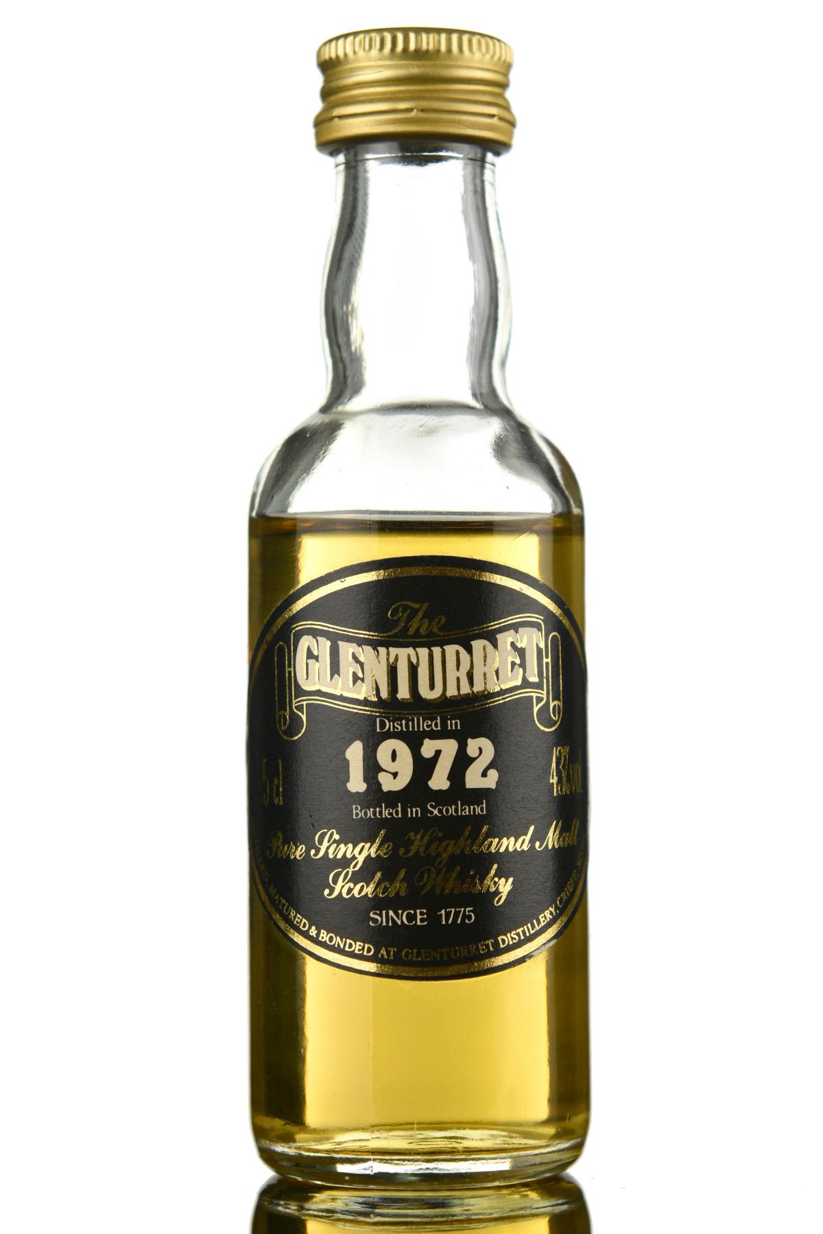 Glenturret 1972 Miniature