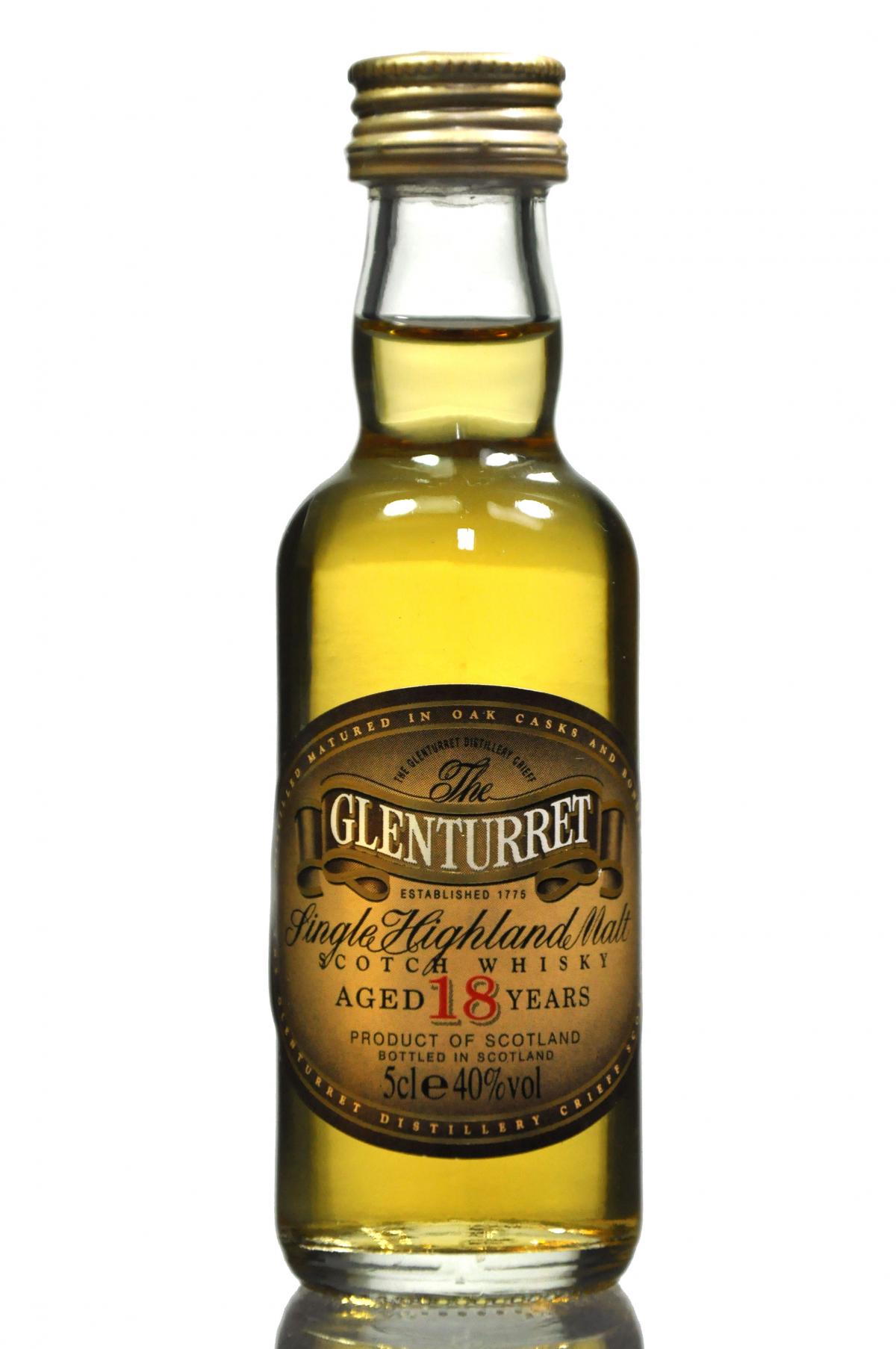 Glenturret 18 Year Old Miniature