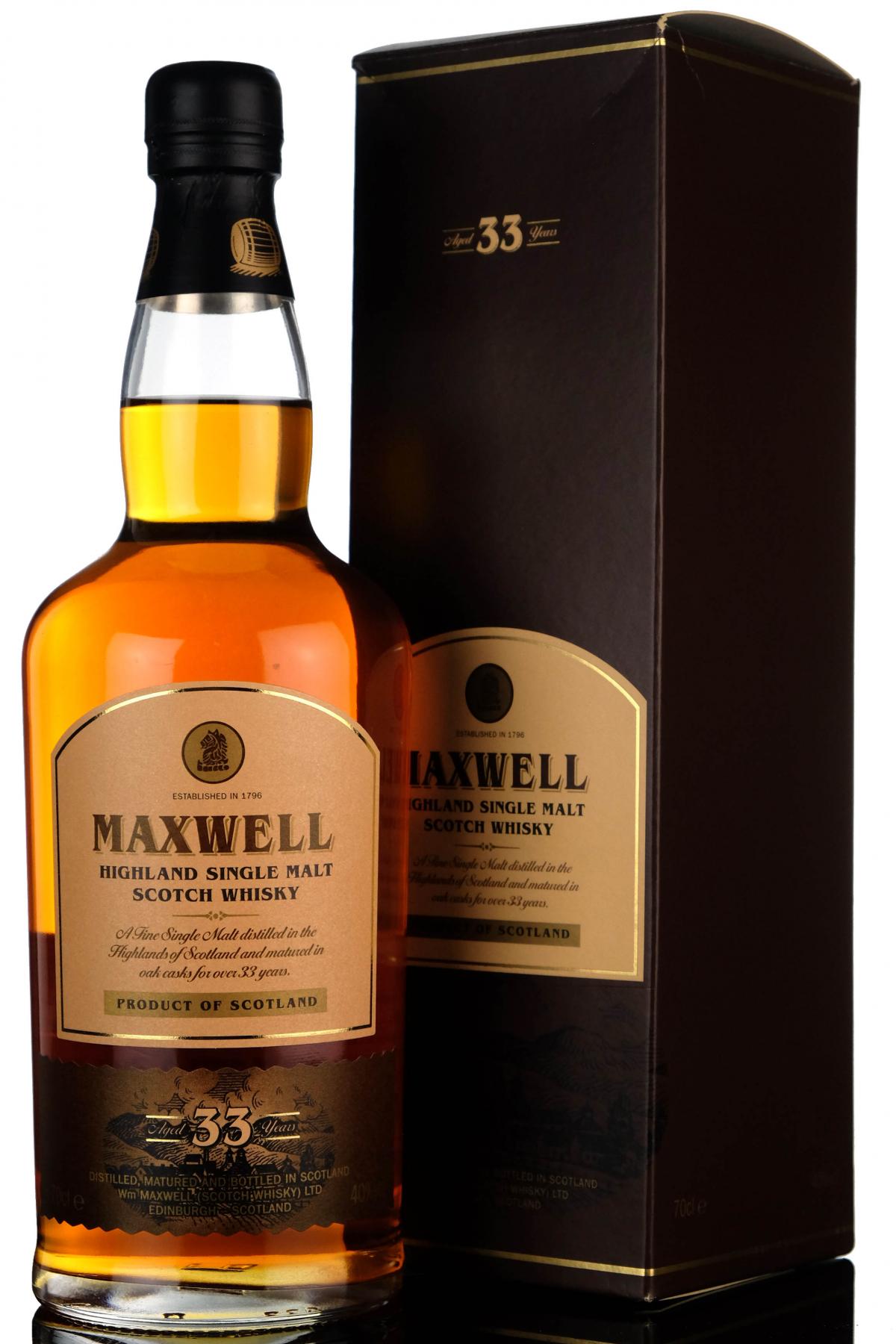 Maxwell 1979 - 33 Year Old