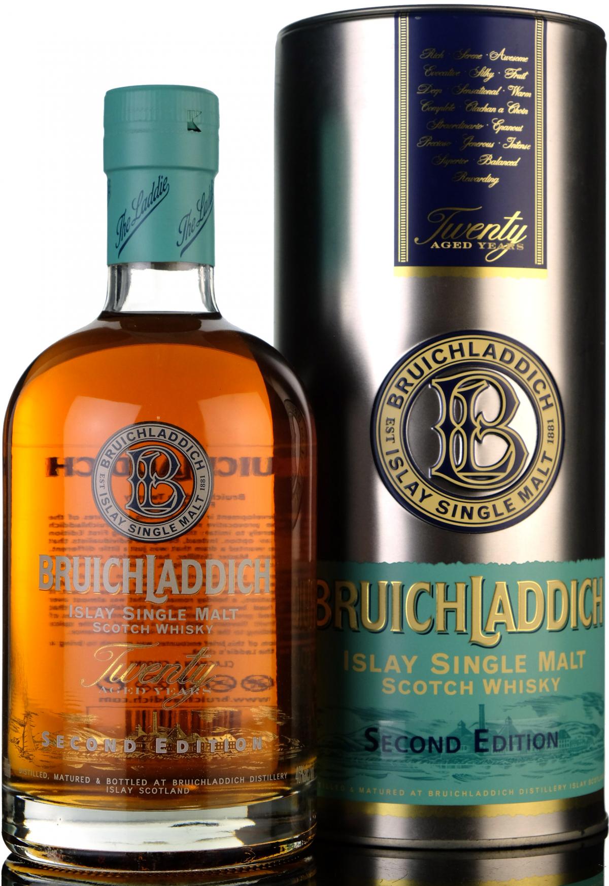 Bruichladdich 20 Year Old - 2nd Edition
