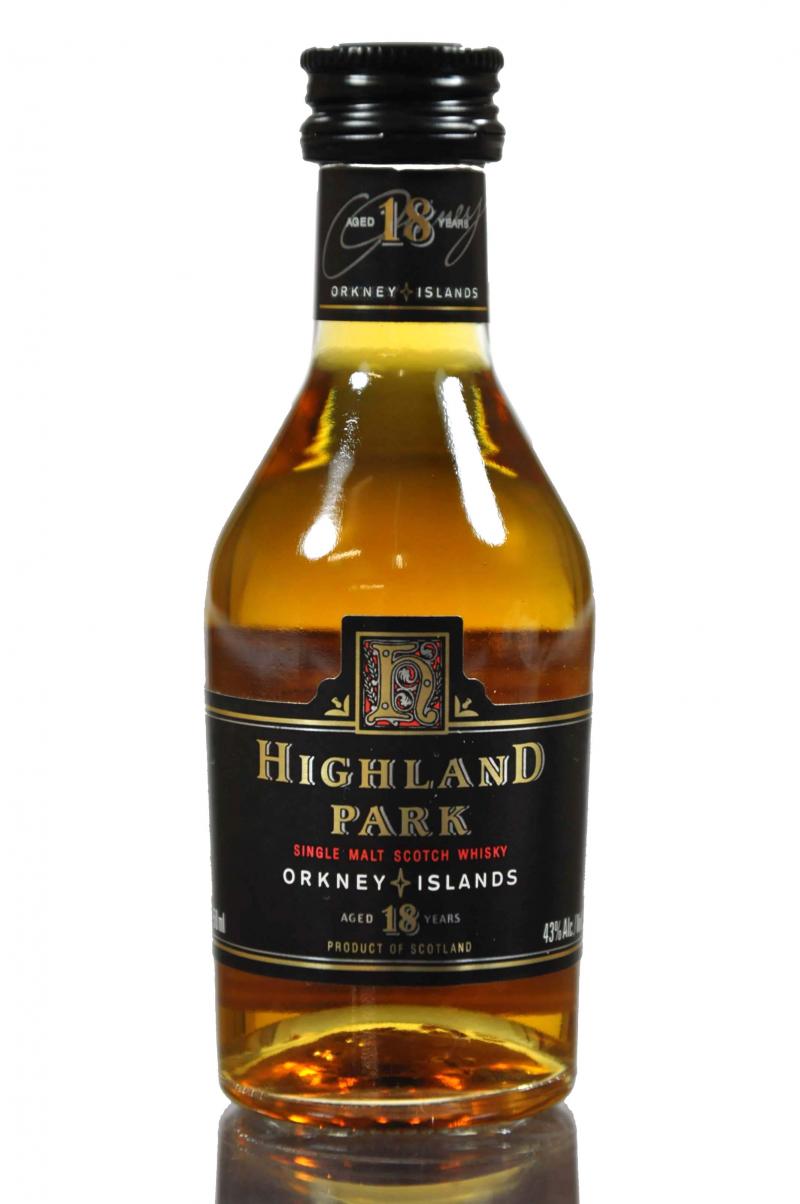 Highland Park 18 Year Old Miniature