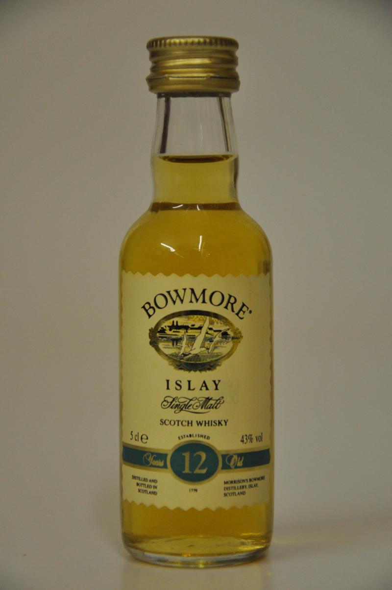Bowmore 12 Year Old Miniature