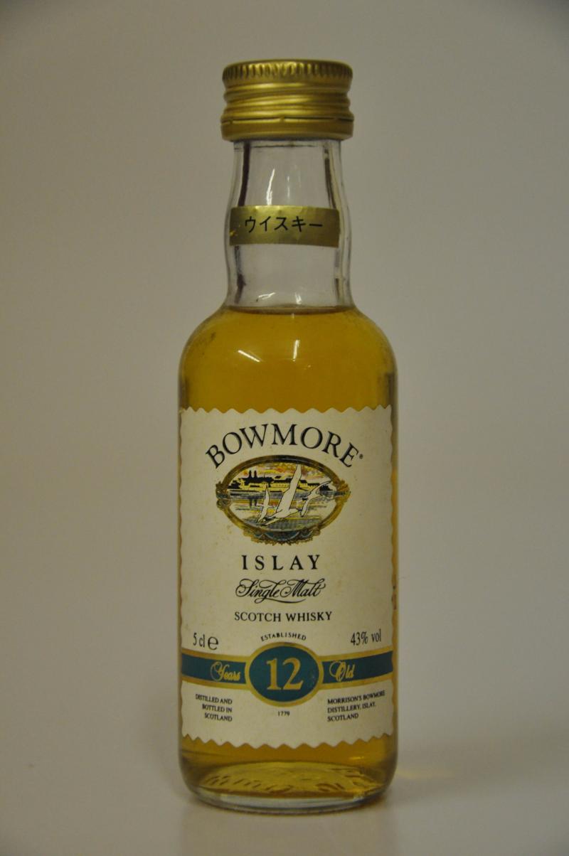 Bowmore 12 Year Old Miniature
