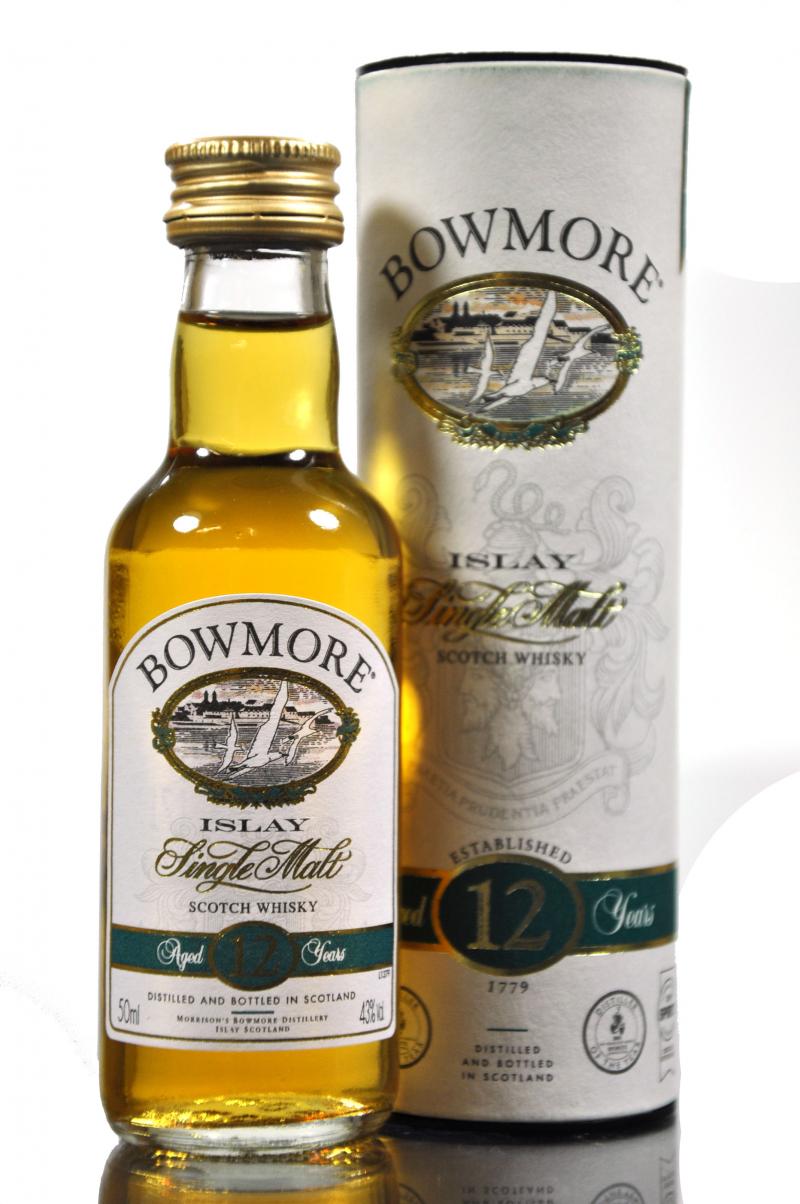 Bowmore 12 Year Old Miniature