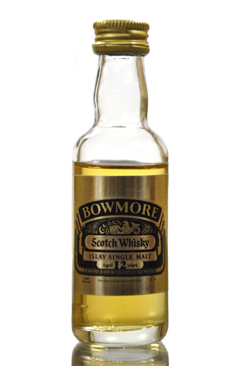 Bowmore 12 Year Old Miniature
