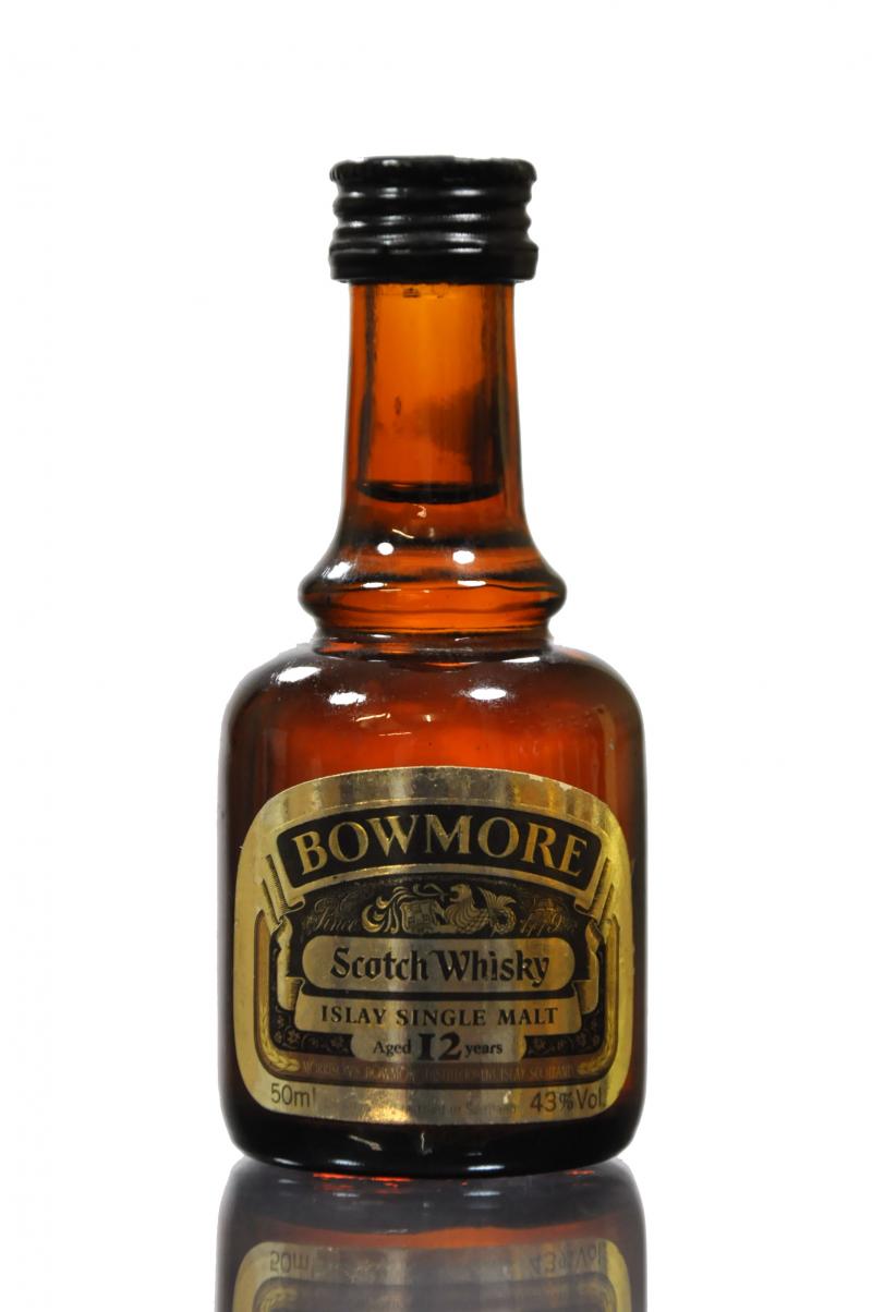 Bowmore 12 Year Old Miniature