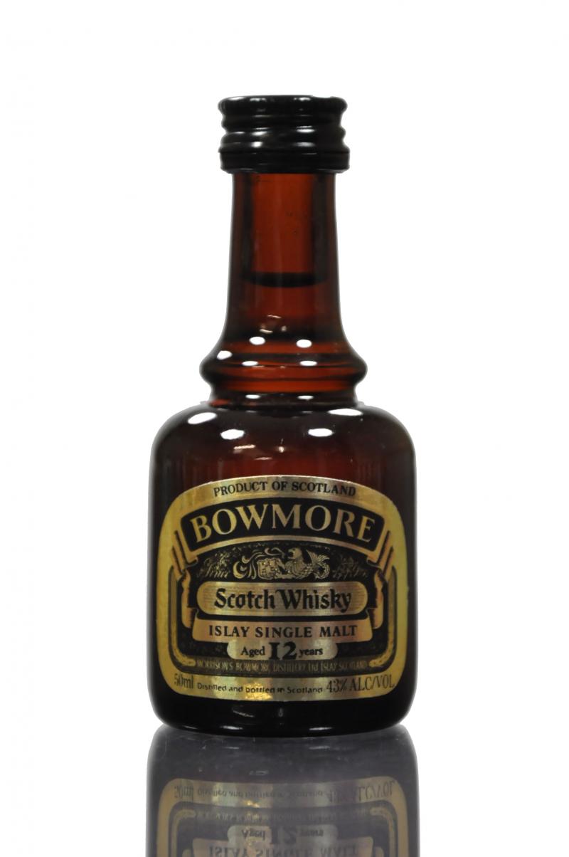 Bowmore 12 Year Old Miniature