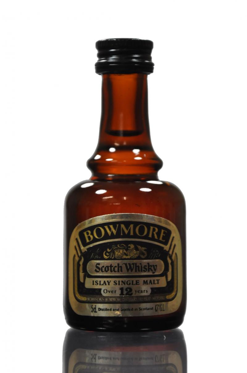 Bowmore 12 Year Old Miniature