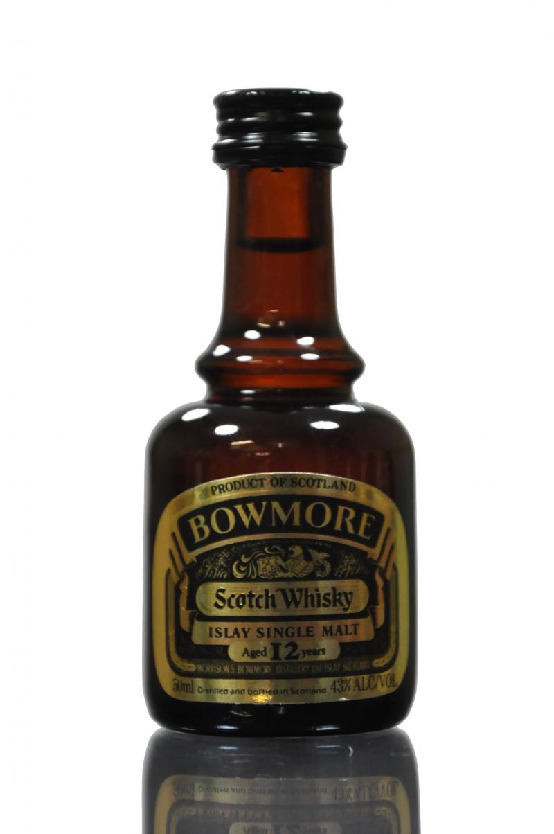 Bowmore 12 Year Old Miniature