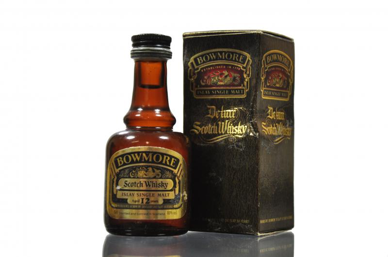 Bowmore 12 Year Old Miniature