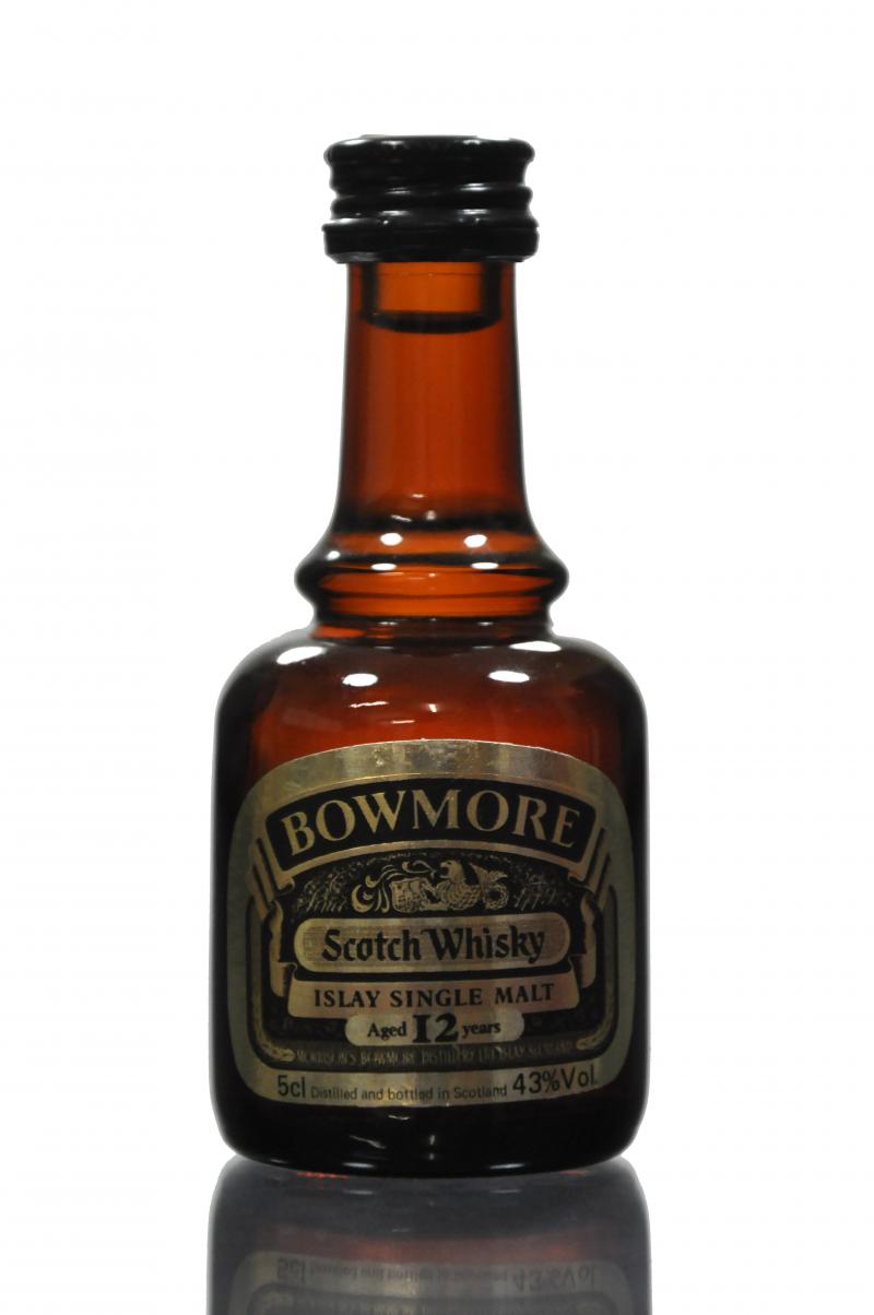 Bowmore 12 Year Old Miniature