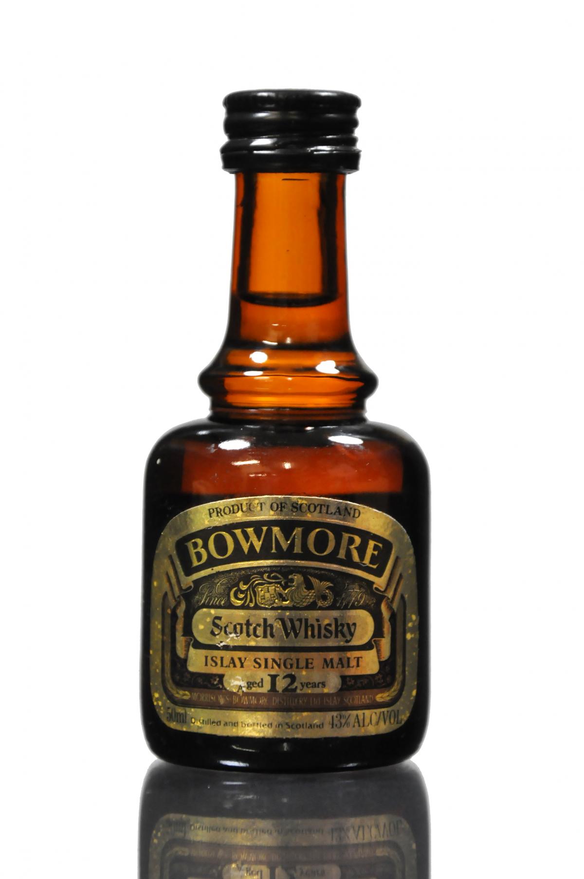 Bowmore 12 Year Old Miniature