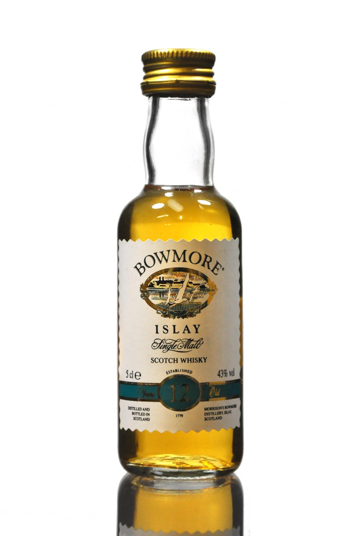 Bowmore 12 Year Old Miniature