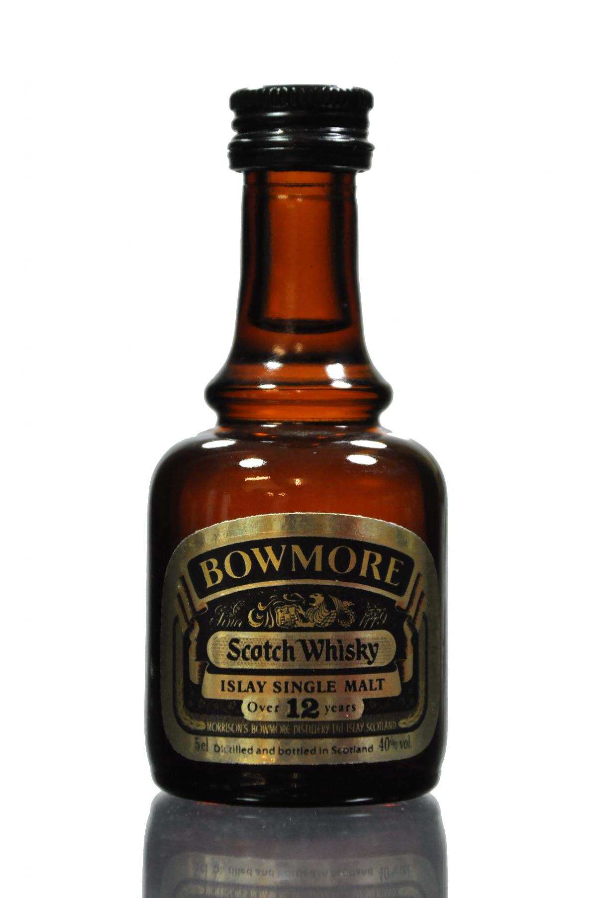 Bowmore 12 Year Old Miniature