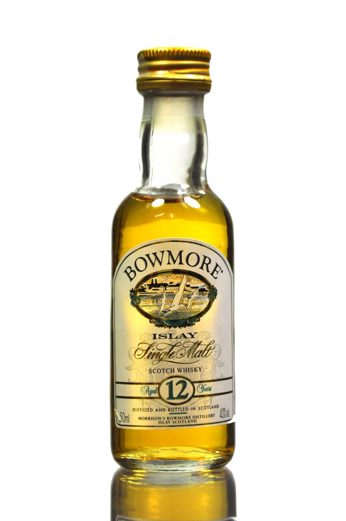 Bowmore 12 Year Old Miniature