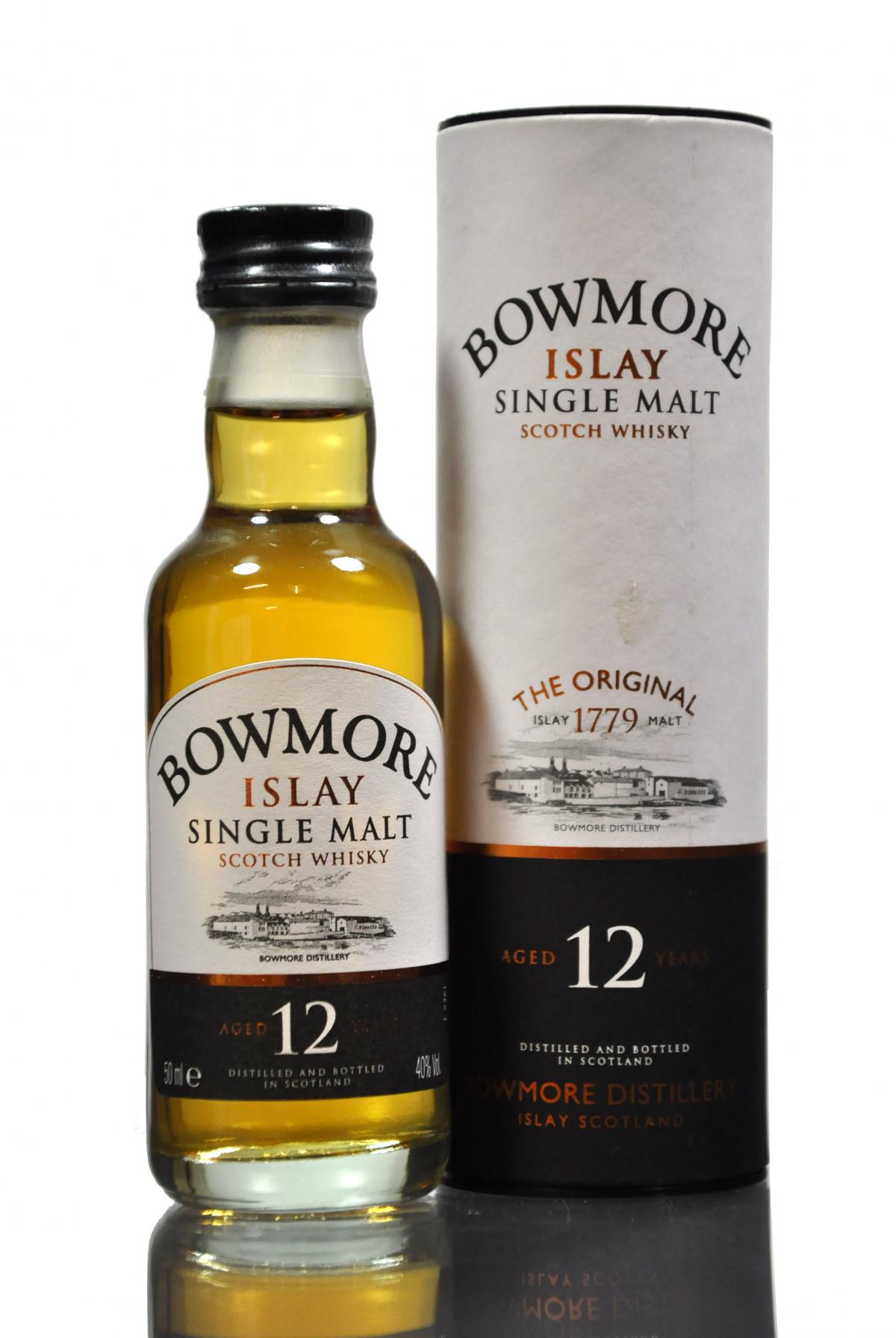 Bowmore 12 Year Old Miniature