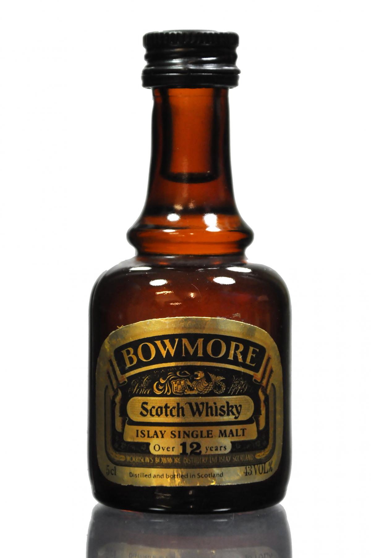 Bowmore 12 Year Old Miniature