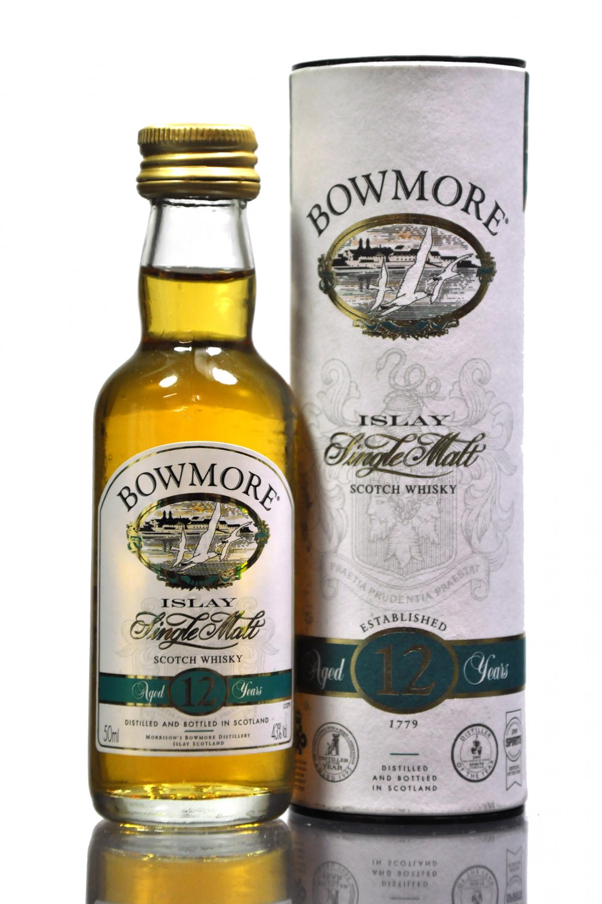 Bowmore 12 Year Old Miniature