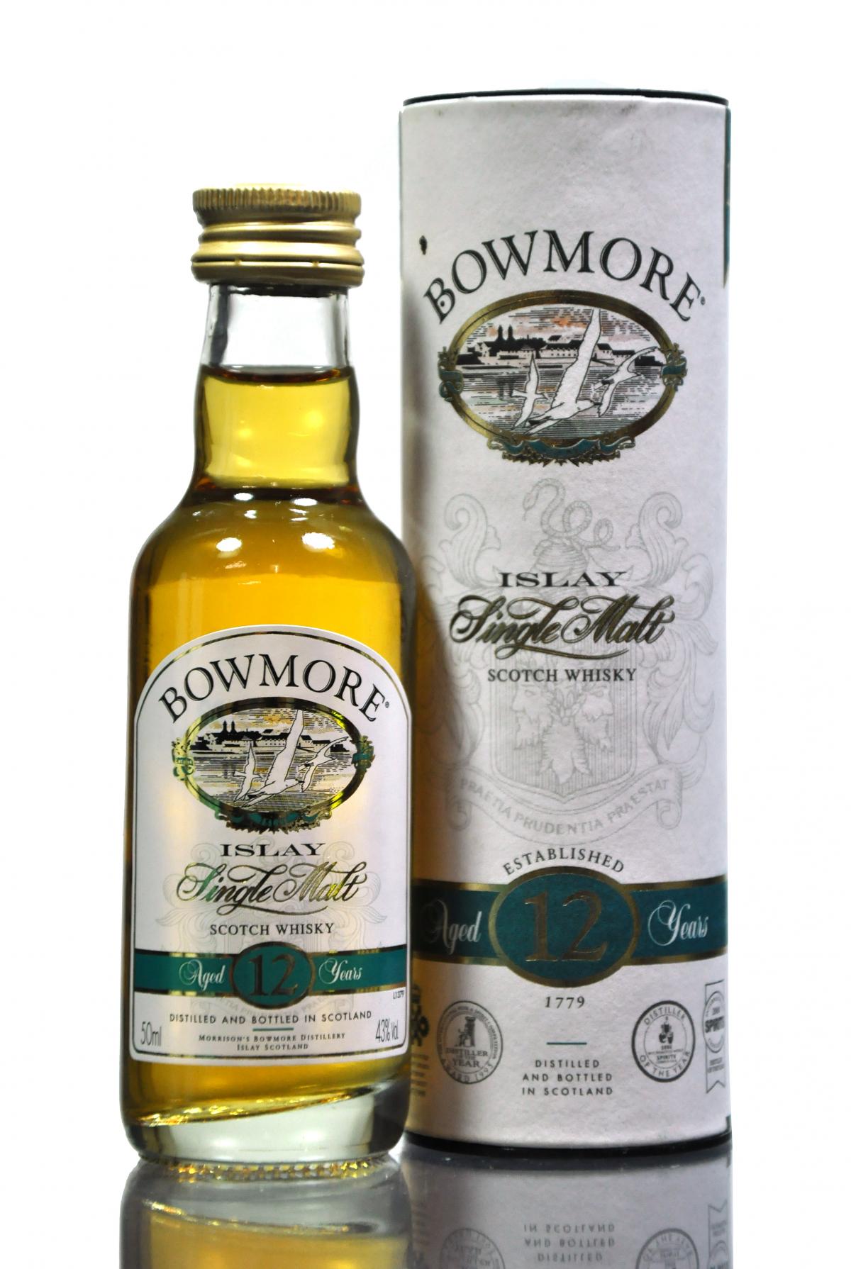 Bowmore 12 Year Old Miniature