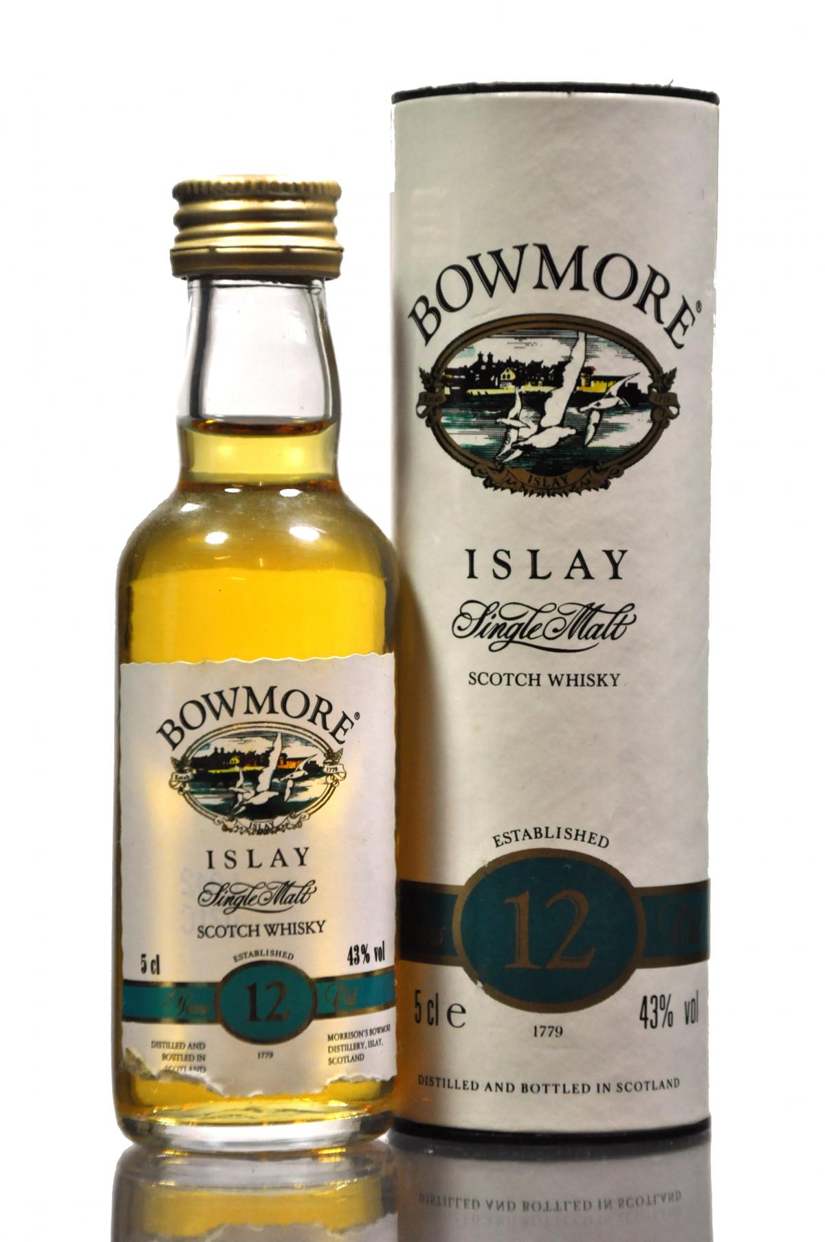 Bowmore 12 Year Old Miniature