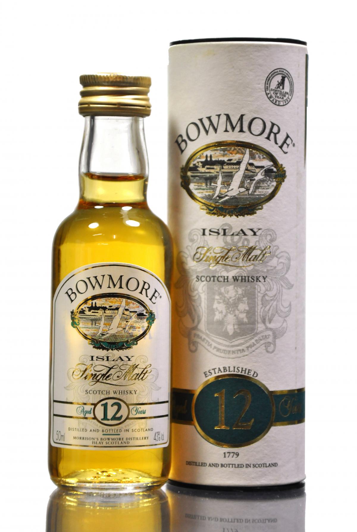 Bowmore 12 Year Old Miniature