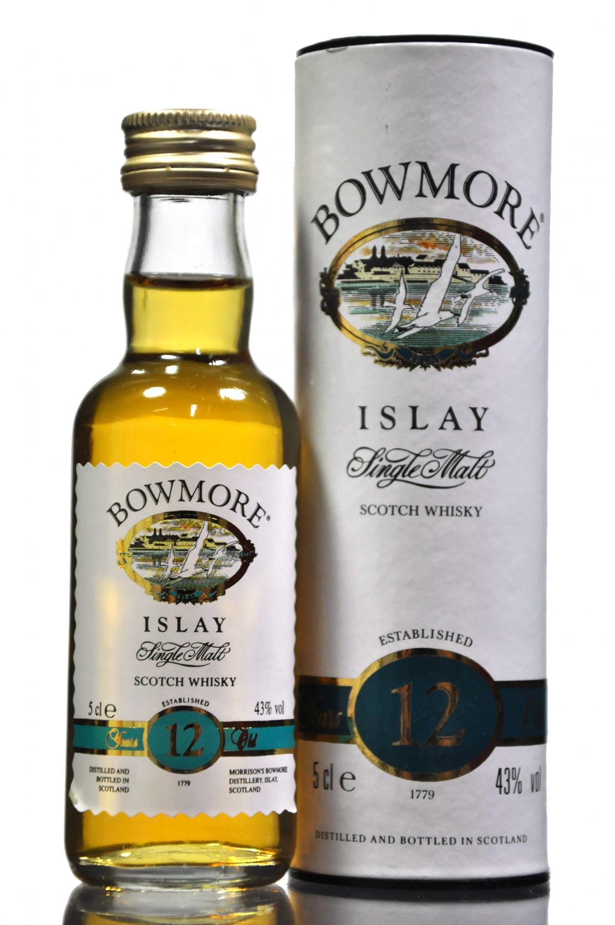 Bowmore 12 Year Old Miniature
